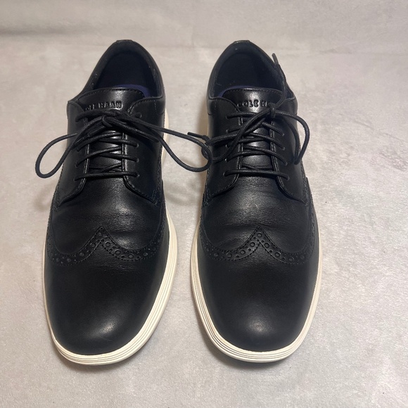 Cole Haan Men\'s Grand Tour Wingtip Oxford Shoes Size 13 M Black  / MSRP $ 150.00 main image 13